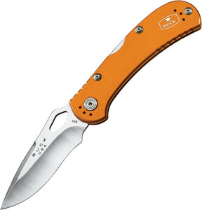 Buck SpitFire Lockback Orange