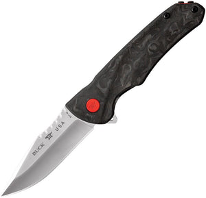 Buck Sprint Pro Linerlock Marble CF