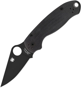 Spyderco Para 3 Black Blade